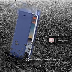 Перекидной чехол Moozy для Nokia 5.3 - Темно-синий магнитный откидной футляр с держателем для карт и подставкой цена и информация | Чехлы для телефонов | pigu.lt