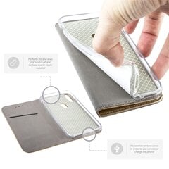 Перекидной чехол Moozy для Samsung A20e - Золотой магнитный откидной футляр с держателем для карт и подставкой цена и информация | Чехлы для телефонов | pigu.lt