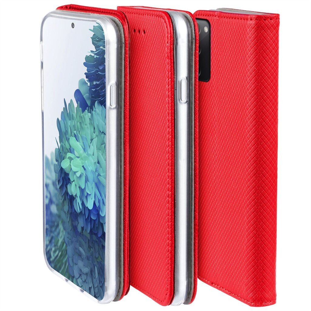 Moozy dėklas, skirtas Samsung S20 FE, raudonas kaina ir informacija | Telefono dėklai | pigu.lt