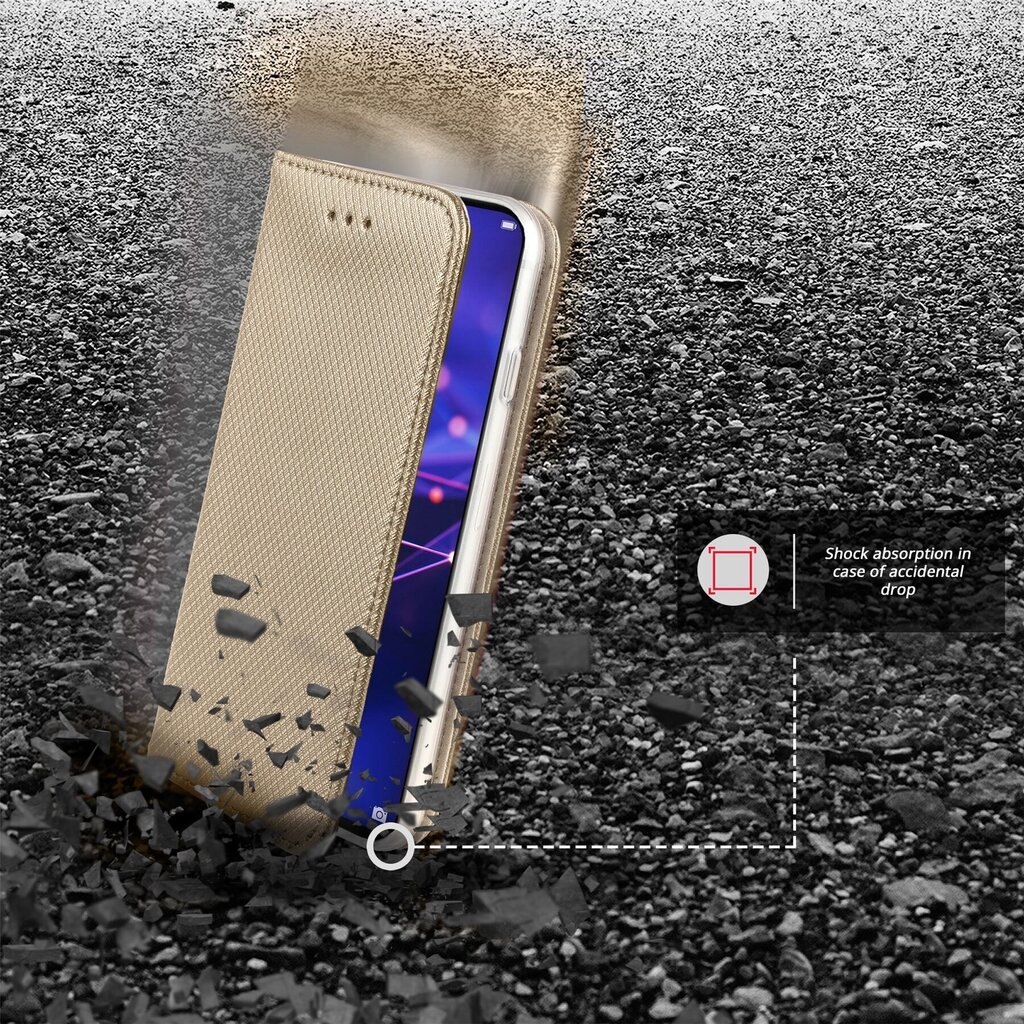 Moozy dėklas, skirtas Huawei Mate 20 Lite, aukso spalvos kaina ir informacija | Telefono dėklai | pigu.lt