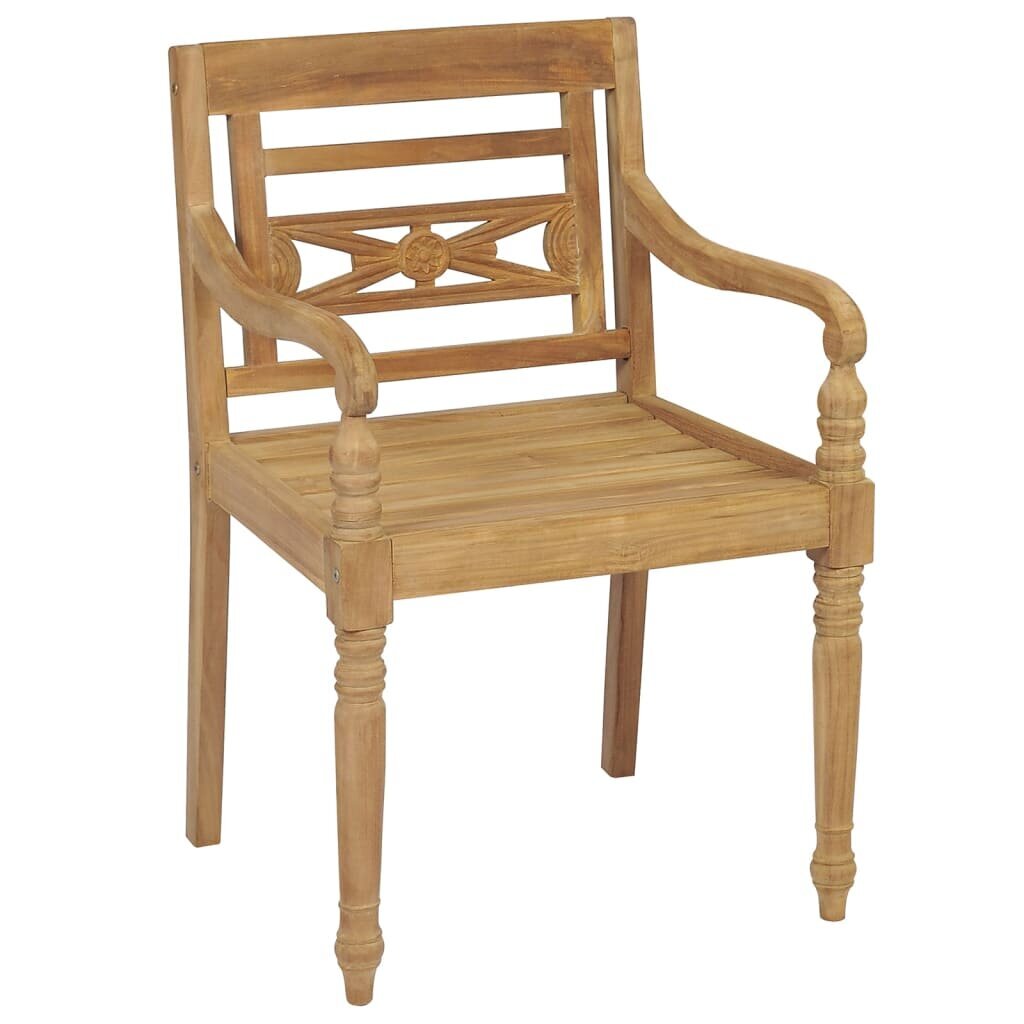 Batavia kėdės su pagalvėlėmis, 6vnt. kaina ir informacija | Lauko kėdės, foteliai, pufai | pigu.lt