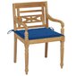 Batavia kėdės su pagalvėlėmis, 8vnt. kaina ir informacija | Lauko kėdės, foteliai, pufai | pigu.lt
