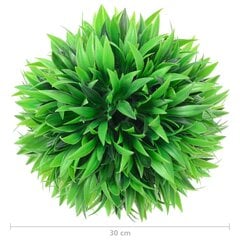 Dirbtiniai buksmedžio krūmai, 2vnt., 30cm kaina ir informacija | Dirbtinės gėlės | pigu.lt