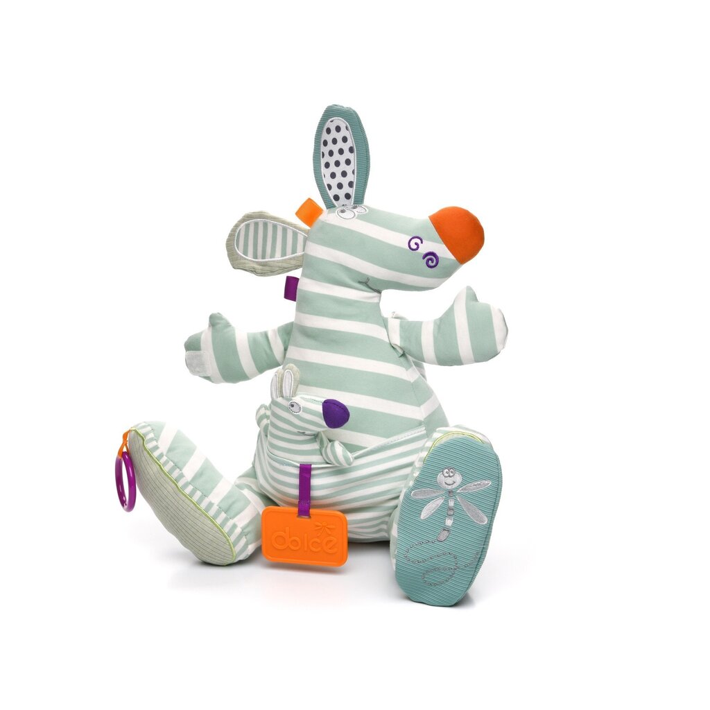 DOLCE TOYS Kengūra 28cm kaina ir informacija | Žaislai kūdikiams | pigu.lt