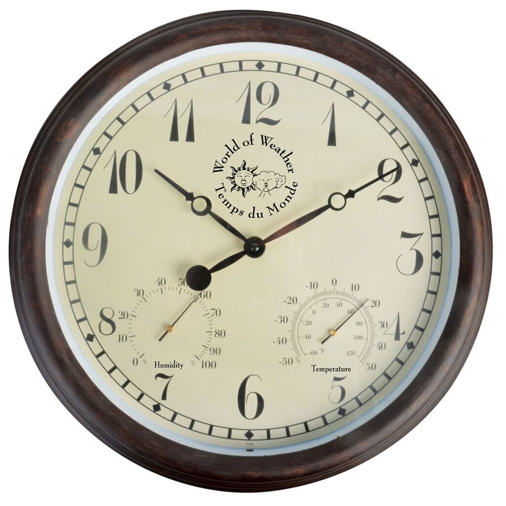 Lauko laikrodis Esschert design ES00411488 kaina ir informacija | Laikrodžiai | pigu.lt