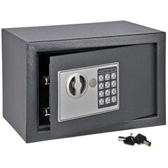 Hi seifas su elektrine spyna, tamsiai pilkos spalvos, 31x20x20cm kaina ir informacija | Seifai | pigu.lt