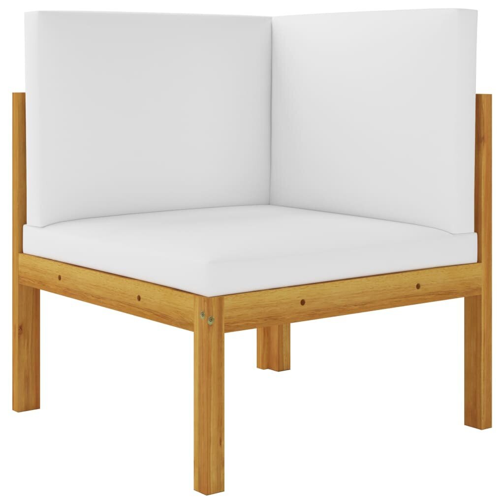 Kampinė sodo sofa su pagalvėlėmis kaina ir informacija | Lauko kėdės, foteliai, pufai | pigu.lt