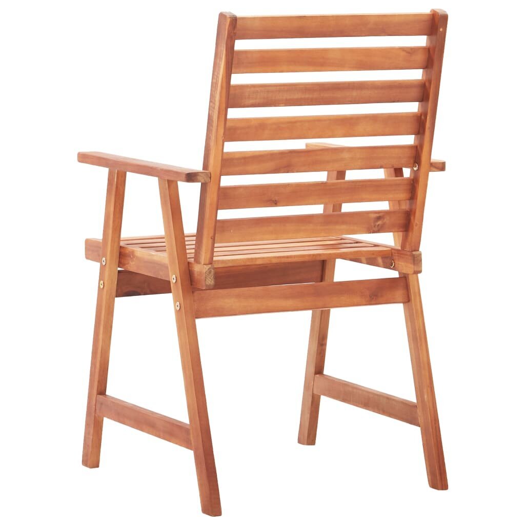 Lauko valgomojo kėdės su pagalvėlėmis, 2vnt. цена и информация | Lauko kėdės, foteliai, pufai | pigu.lt