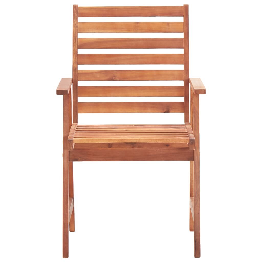 Lauko valgomojo kėdės su pagalvėlėmis, 3vnt. цена и информация | Lauko kėdės, foteliai, pufai | pigu.lt
