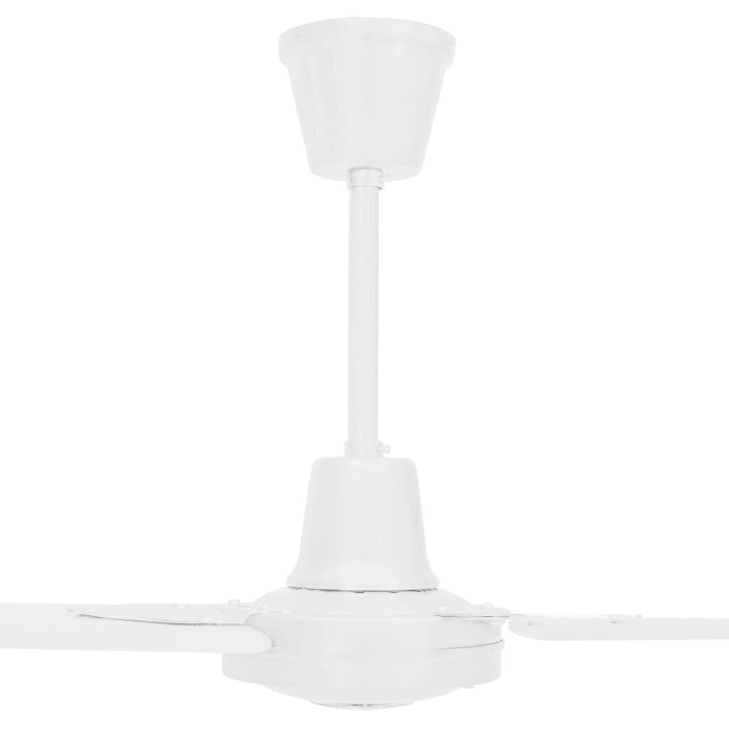 Lubų ventiliatorius, baltas, 142cm цена и информация | Ventiliatoriai | pigu.lt