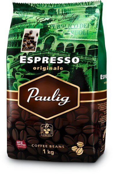 Kavos pupelės Paulig Espresso Originale, 1 kg kaina ir informacija | Kava, kakava | pigu.lt