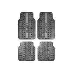 Automobilių grindų kilimėlių rinkinys Sparco SPC1913GR Universalus Juoda / Pilka (4 pcs) kaina ir informacija | Universalūs kilimėliai | pigu.lt