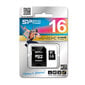 Silicon Power 16GB microSDHC 10 klasė su SD adapteriu kaina ir informacija | Atminties kortelės telefonams | pigu.lt