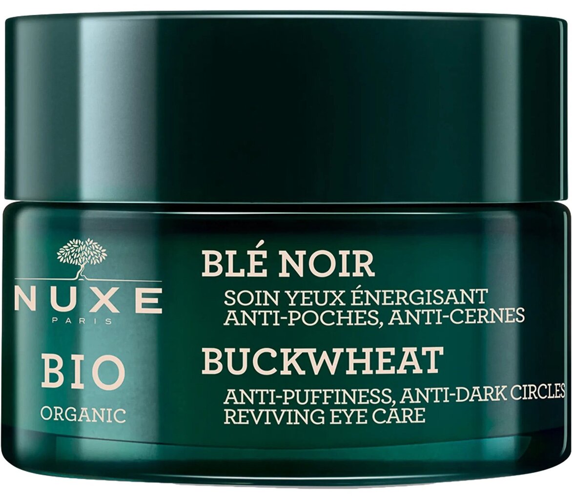 Paakių kremas Nuxe BIO Energising Eye Care Cream, 15 ml цена и информация | Paakių kremai, serumai | pigu.lt