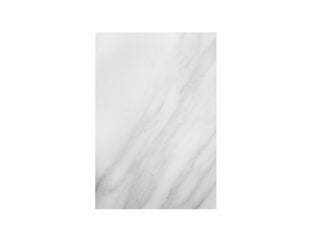 Vonios spintelė Besco Floo 60 su Slim marble stalviršiu, balta/juoda kaina ir informacija | Vonios spintelės | pigu.lt