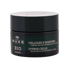 Увлажняющий крем Nuxe BIO Rich Glow Moisturising Cream 50 мл цена и информация | Кремы для лица | pigu.lt