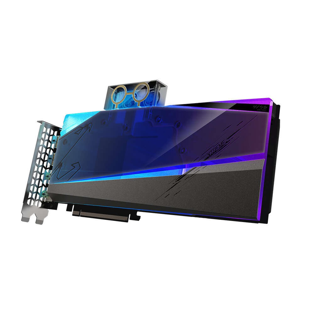 Gigabyte RX6900XT Xtreme Waterforce WB 16GD kaina ir informacija | Vaizdo plokštės (GPU) | pigu.lt