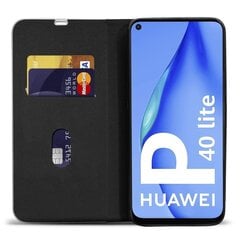 Moozy dėklas, skirtas Huawei P40 Lite, juodas kaina ir informacija | Telefono dėklai | pigu.lt