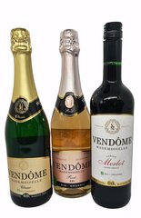 Дегустационный набор безалкогольных вин Vendome, 750 мл цена и информация | Безалкогольные напитки | pigu.lt