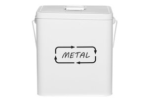 Металлический ящик 4Living Metal цена и информация | Мусорные баки | pigu.lt