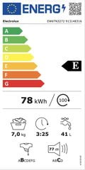 Electrolux EW6TN3272 цена и информация | Стиральные машины | pigu.lt