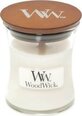 WoodWick kvapioji žvakė White Teak, 85g