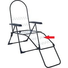 Пружина для садового кресла-шезлонга Patio, 38 см цена и информация |  Садовые стулья, кресла, пуфы | pigu.lt