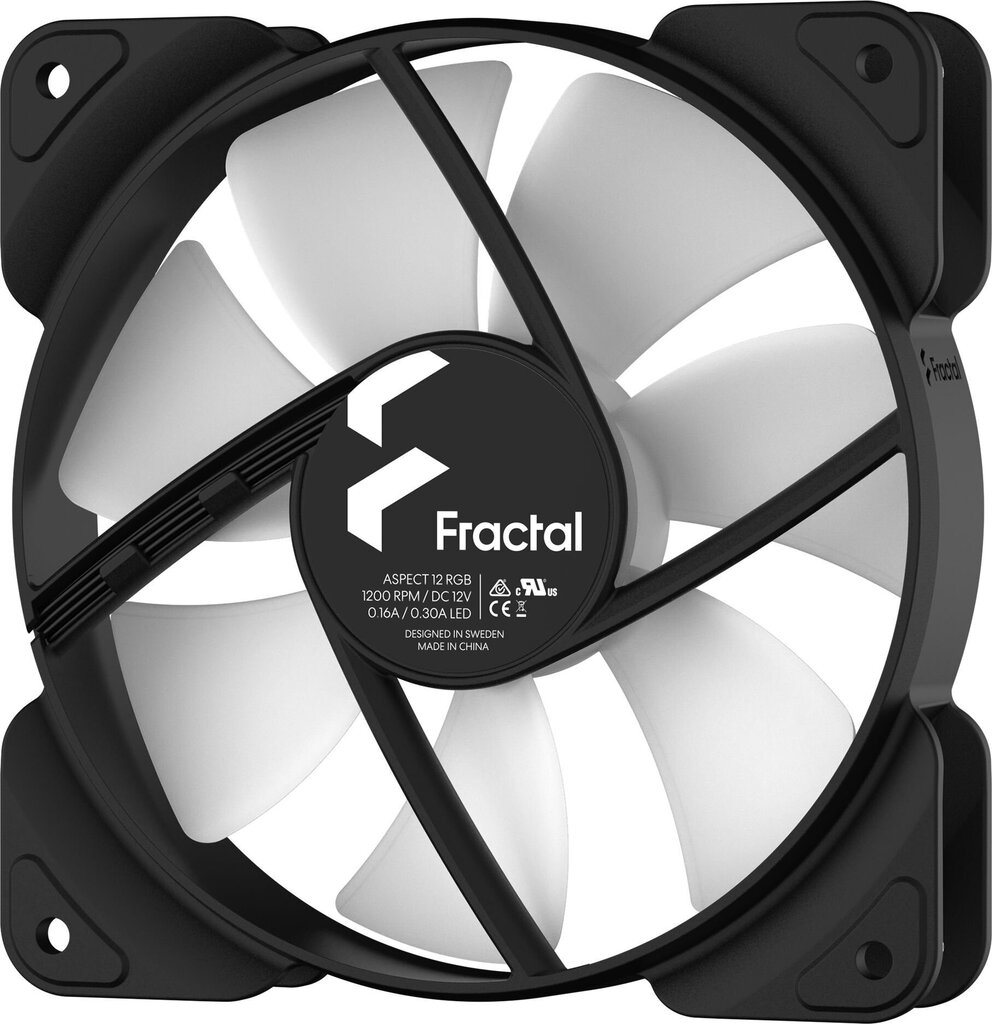 Fractal Design 1_769218 kaina ir informacija | Kompiuterių ventiliatoriai | pigu.lt