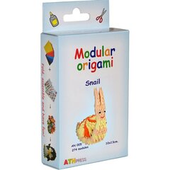 Modulinis origami Sraigė kaina ir informacija | Lavinamieji žaislai | pigu.lt