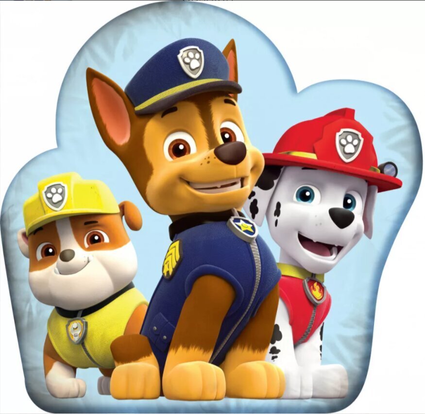 Vaikų dekoratyvinė pagalvė Paw Patrol kaina ir informacija | Dekoratyvinės pagalvėlės ir užvalkalai | pigu.lt