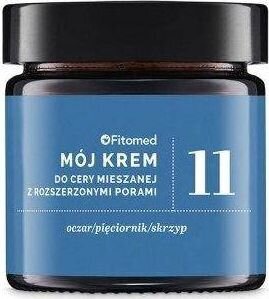 Veido kremas sutraukiantis poras mišriai ir riebiai odai Fitomed Nr.11, 50 ml цена и информация | Veido kremai | pigu.lt