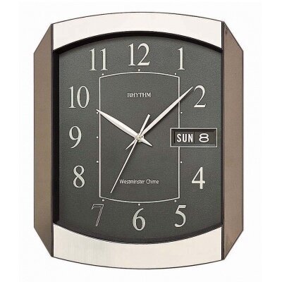 Sieninis kvarcinis laikrodis Rhythm CFH102NR02 kaina ir informacija | Laikrodžiai | pigu.lt