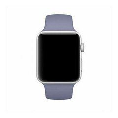 Mercury pasek Silicon Apple Watch 42|44| 45 mm lawendowy|lavender цена и информация | Аксессуары для смарт-часов и браслетов | pigu.lt