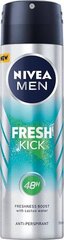 Purškiamas dezodorantas Nivea Men Fresh Kick Antyperspirant, 150 ml kaina ir informacija | Dezodorantai | pigu.lt