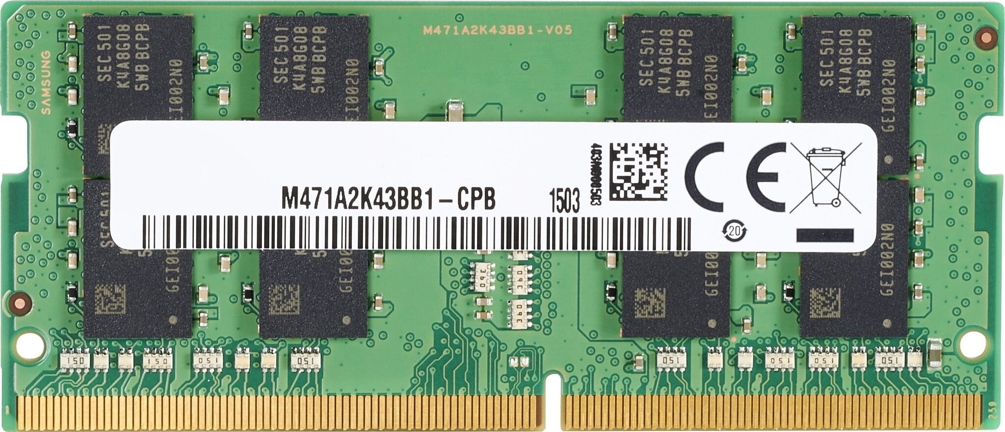 HP SODIMM, DDR4, 16 GB, 3200 MHz kaina ir informacija | Operatyvioji atmintis (RAM) | pigu.lt