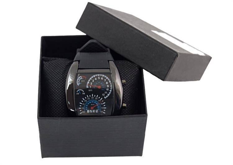 Vyriškas LED laikrodis ZG5, juodas kaina ir informacija | Vyriški laikrodžiai | pigu.lt