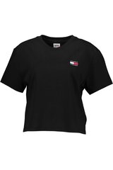 Marškinėliai moterims Tommy Hilfiger, juodi kaina ir informacija | Marškinėliai moterims | pigu.lt