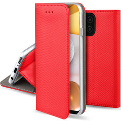 Перекидной чехол Moozy для Samsung A42 5G - красный магнитный откидной футляр с держателем для карт и подставкой цена и информация | Чехлы для телефонов | pigu.lt