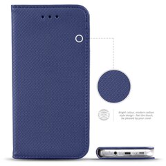 Перекидной чехол Moozy для Samsung S8 - темно-синий магнитный откидной футляр с держателем для карт и подставкой цена и информация | Чехлы для телефонов | pigu.lt