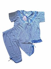 Пижама Sentina, синяя цена и информация | Женские пижамы, ночнушки | pigu.lt