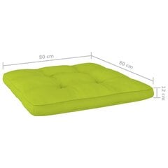 Pagalvėlės sofai iš palečių, 2 vnt, žalios цена и информация | Подушки, наволочки, чехлы | pigu.lt