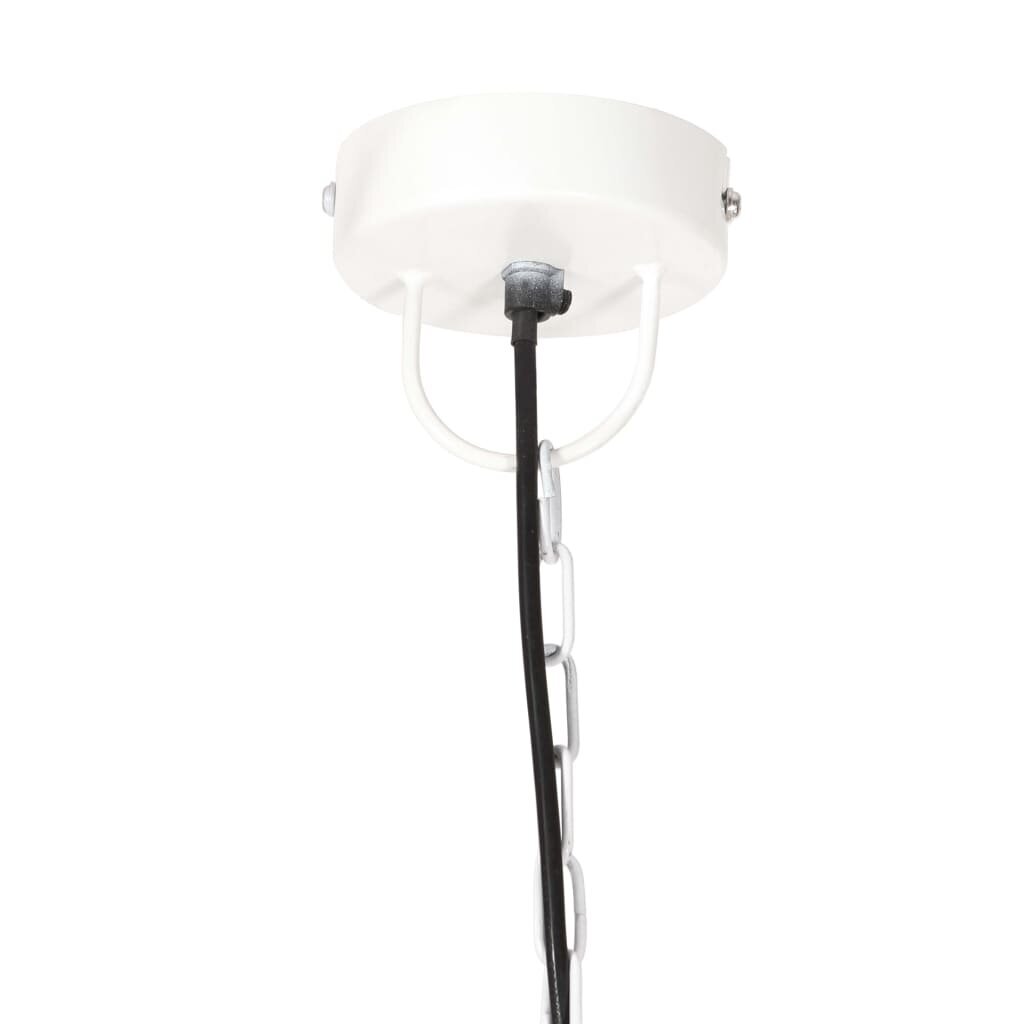 Pakabinamas šviestuvas, baltas, 42cm, 25w, apskritas, e27 kaina ir informacija | Pakabinami šviestuvai | pigu.lt