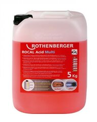 Multi nukalkinimo koncentratas Rothenberger Rocal Acid, 5 kg kaina ir informacija | Valikliai | pigu.lt