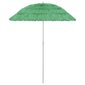 Paplūdimio skėtis, žalios spalvos, 180cm kaina ir informacija | Skėčiai, markizės, stovai | pigu.lt