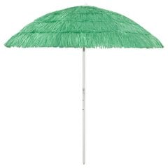 Paplūdimio skėtis, žalios spalvos, 240cm цена и информация | Зонты, маркизы, стойки | pigu.lt