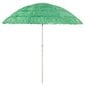 Paplūdimio skėtis, žalios spalvos, 240cm kaina ir informacija | Skėčiai, markizės, stovai | pigu.lt