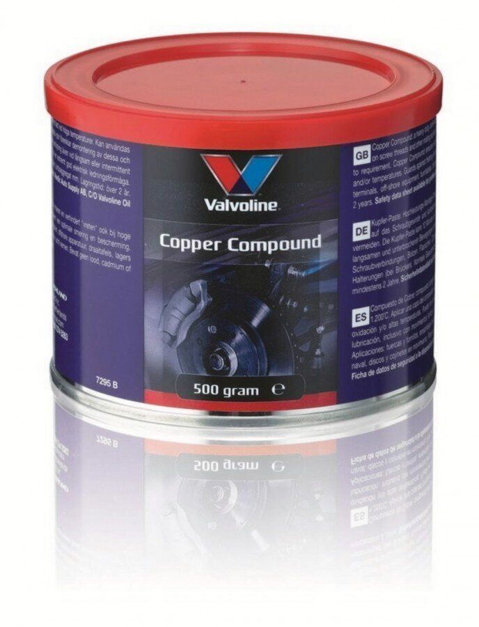 Pasta vario COPPER COMPOUND 500gr, Valvoline kaina ir informacija | Autochemija | pigu.lt