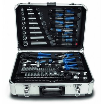 Набор ключей Scheppach TB150 в металлическом чемодане, 101 шт цена и информация | Механические инструменты | pigu.lt