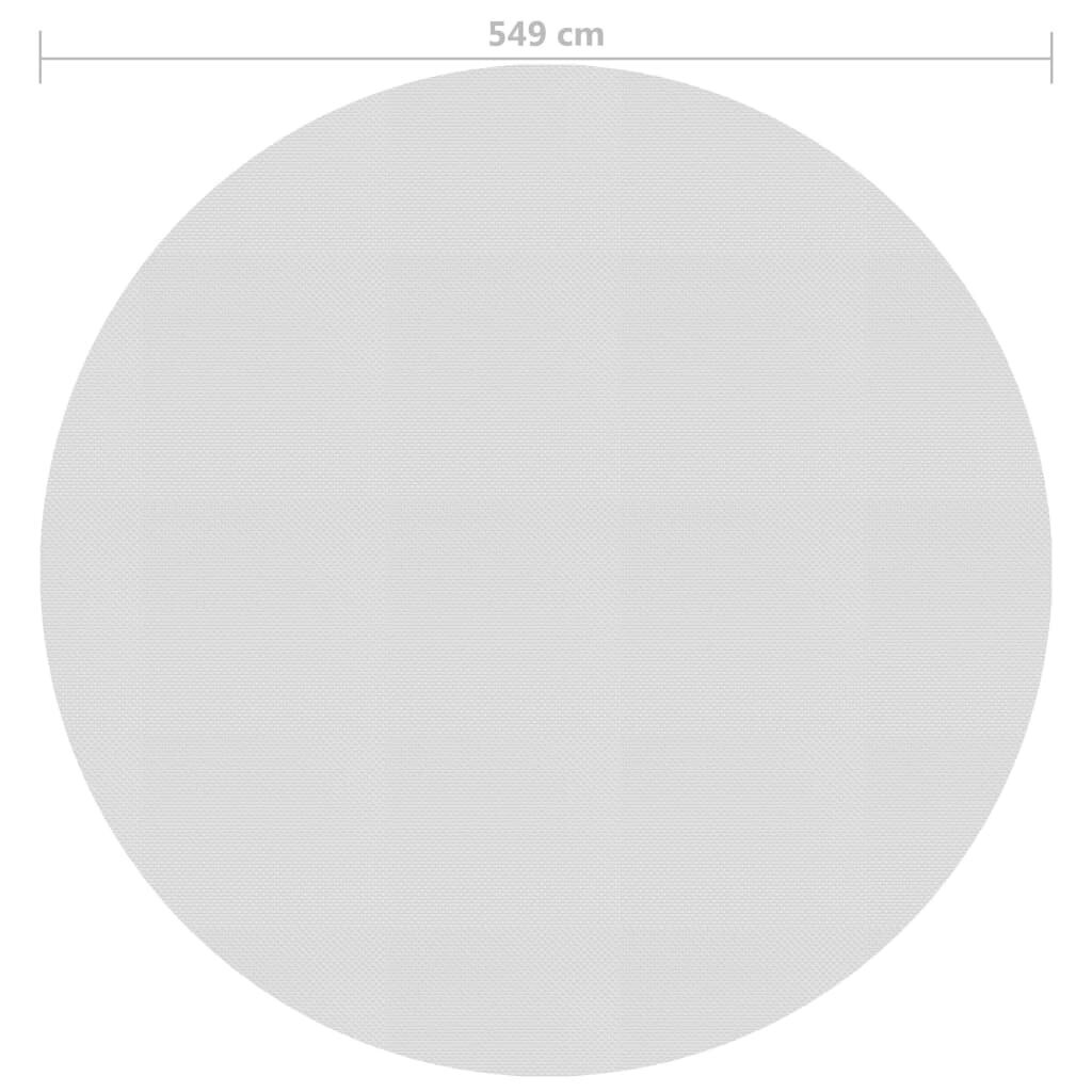 Saulės šviesą sugerianti baseino plėvelė, 549 cm kaina ir informacija | Baseinų priedai | pigu.lt