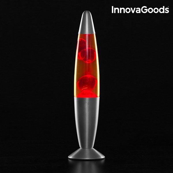 Lavos lempa InnovaGoods, raudona kaina ir informacija | Staliniai šviestuvai | pigu.lt